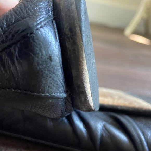 Taryn Rose | Black Leather Ballet Flat, 9.5/40 - Picture 14 of 15